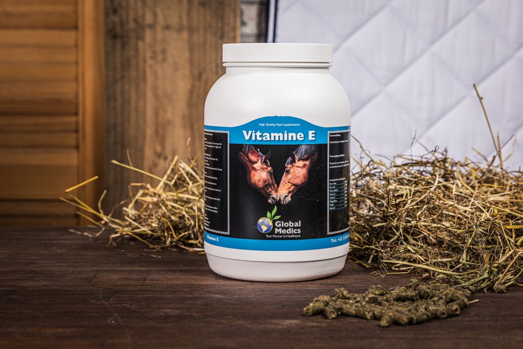 vitamine E Nahrungsergänzungsmittel für Pferde 